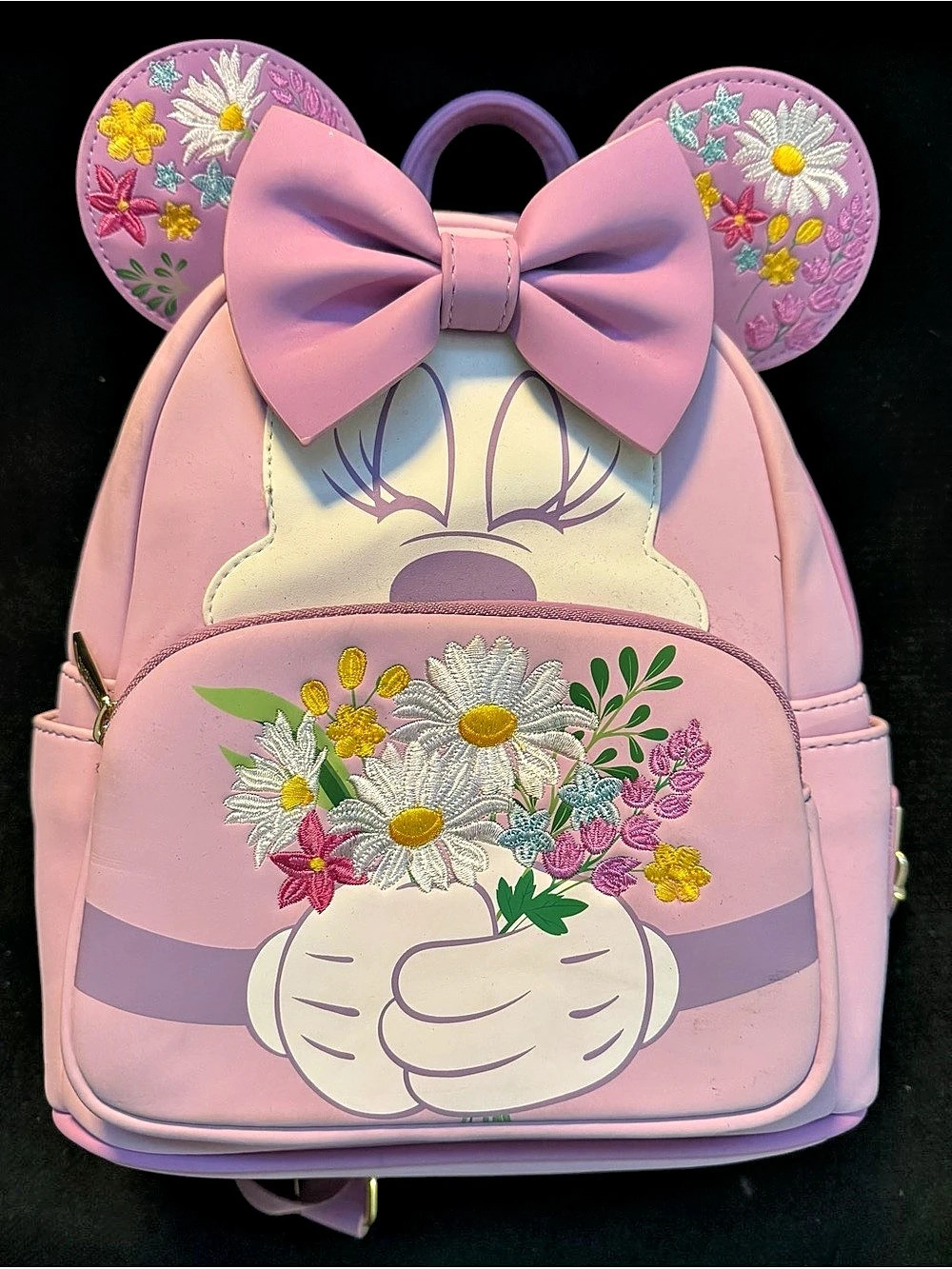Disney Floral Pink Backpack